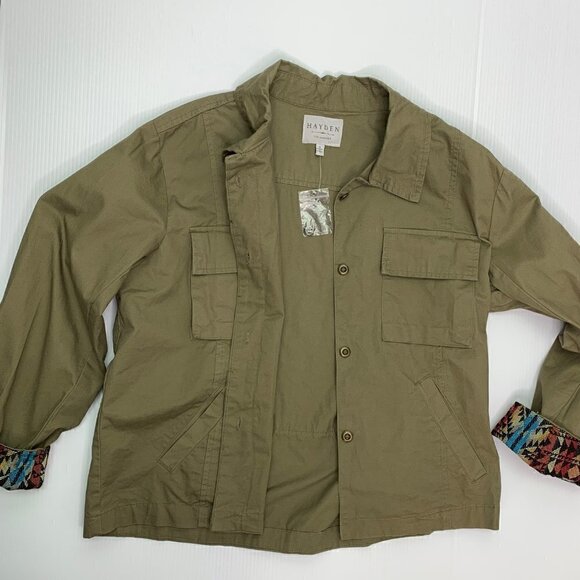 Hayden Jacket Small Embroidered Cotton Utility NWT Southwestern - Picture 4 of 12
